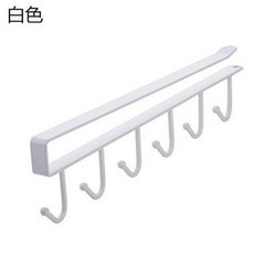 無痕鐵藝掛鉤收納架, 白色 100一箱, 1套