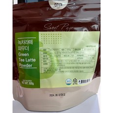 녹차 라떼 파우더 500g, 1개, 1개입