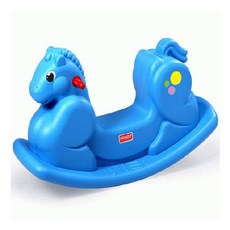 쿠쿠토이즈 파란말 목마 흔들말 의자 장난감 어린이 장난감 의자 흔들 말타기 승용완구 목마 dew+4973qU