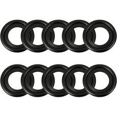 10개 세트 M12 차량 오일 배수 플러그 가스켓 OEM12616850 고무 엔진 팬 압착 와셔 자동차 실링 교체용 캐스카다 앙코르 리갈 호환