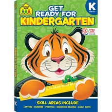 Get Ready for Kindergarten K Ages 5-6 Paperback, School Zone