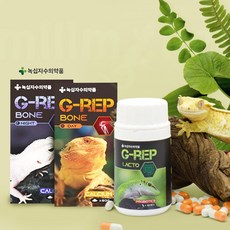 녹십자의약품 G-REP 파충류 칼슘제 락토 모음, 60g, 1개