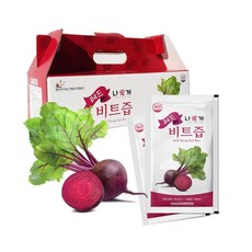 [전남생협]HACCP 인증 국내산 비트즙, 30개, 100ml