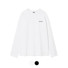 와키윌리 남녀공용 긴소매 티셔츠 타이포 베이직 롱슬리브 (2 WA2503LT01