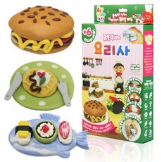 쪼물락 비누 클레이 요리사 비누 만들기 세트, 1개