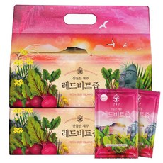 [해썹인증] 물넣지않은 제주 레드 비트즙 100ml, 30개