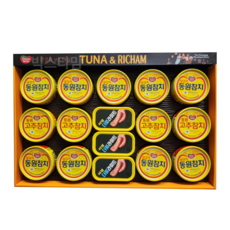 동원 튜나리챔 88호+고급부직포가방 명절선물세트 대량문의환영, 1세트