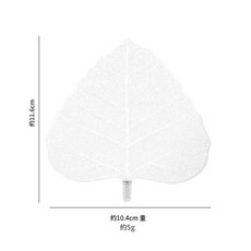 304不鏽鋼茶濾網 菩提葉子造型茶隔, 加厚樹葉濾網 銀色, 1套