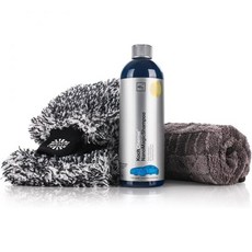 더 래그 컴퍼니 4개 세트 프리미엄 필수 자동차 세차 키트 유명한 건틀릿 드라이 타월 사이클론 장갑 + 패드 나노매직 샴푸 포함