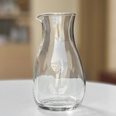 아데리아 테비네리 유리 도쿠리 290ml 사케 투명 술병, 1개