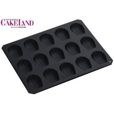cakeland 15連式矽利康瑪德蓮迷你貝殼蛋糕模, 1個