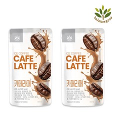 카페라떼 액상 파우치형 사무실 아이스커피, 10개, 230ml