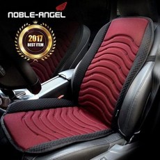 노블엔젤 쿨링 뒷좌석시트 자동차용품 자동차시트커버 여름시트, 와인