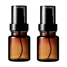 닥터보틀 점보 스프레이 미스트 용기 화장품 공병, 2개, 브라운 60ml