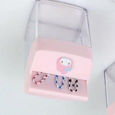 성심품 마이멜로디 사각 자석크립통 자석클립보관