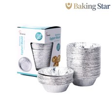 쿠킹플러스 은박 에그타르트몰드 50P, 1개