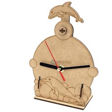 청소년센터 창의프로그램 흔들리는 돌고래 시계 만들기 과학실험 실험교구 과학관 과학부