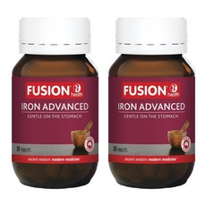 호주 퓨전 철분 어드밴스드 30정x2개 Fusion Iron Advanced, 2개, 30정