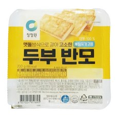 청정원 고소한 두부 반모, 1개, 200g