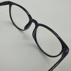 동글이 뿔테 안경 블랙