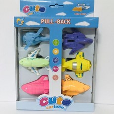 6入回力飛機 迴力車 模型 迷你模型飛機, 1個