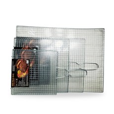접이식 석쇠 접석쇠 양면 사각석쇠, 01) 접석쇠(중)