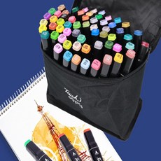 올데이딜 드로잉펜60색 캘리그라피연습