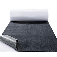 [ 814275 ] 홈비스 보트 미끄럼 방지 방수 해양 카펫 - 실내/실외 청소하기 쉬운 데크 러그 마린 백킹 (91.4 x 2.4m(3 8피트) 그레이)