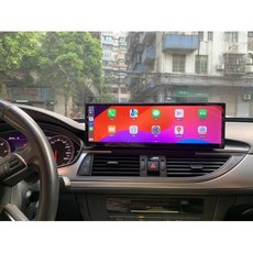 14.9 인치 안드로이드 13 Carplay For audi호환호환 A6 C7 S6 A7 2012-2019 차량용 멀티미디어 플레이어 GPS 네비게이션 자동 라디오 스크린 헤드 유, 1)4G 64G DSP