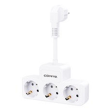 코니야 T탭 3구 확장형 멀티탭 티탭, 10cm, 1개