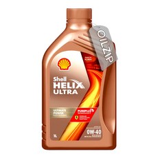 한국쉘정품 쉘 힐릭스 울트라 0W40 SQ 1리터 가솔린 엔진오일, 1개, 1L