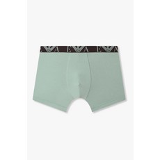 엠포리오 아르마니 EMPORIO ARMANI UNDERWEAR 남성 빅 이글 로고 밴딩 코튼 롱 드로즈_민트 0815312080 2507052870 435607