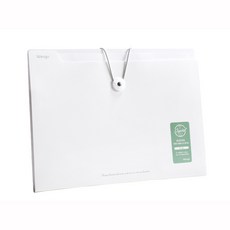 플라이로즈 아코디언 파일 A4 서류정리 8칸, 화이트