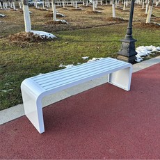 백화점 의 운지 매장 광장 티테이블 150x50x45 야외 병원 체어 디자인 미쉐린, 화이트 가로120 세로40 높이45cm