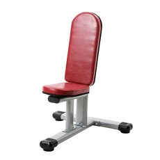 숄더 벤치 헬스 어깨 웨이트 헬스장 블랙 평벤치 의자 접이식 숄더프레스, 상세페이지 참고, 2. 레드