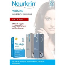 Nourkrin Woman Value Pack 180정 샴푸 및 컨디셔너