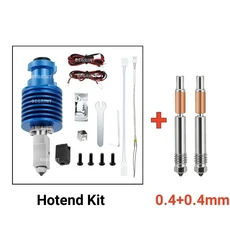 핫엔드 업그레이드 TZ V6 3.0 세라믹 가열 Ender Pro VORON 2.4 용 일체형 경화 강철 노즐, 05 Hotend Kit--44, 01 TZ V6 3.0