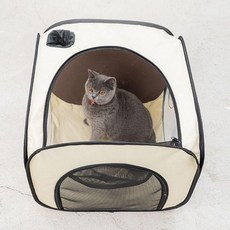 애견 목욕 건조 박스 접이식 강아지 고양이 샤워기 용품 반려 동물 건조기 털말리기 기구, 1개, 투명