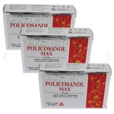 코스타 호주 폴리코사놀 12mg 60정 3개(무료배송), 3개