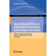(英文圖書)South African Computer Science and Information Systems Research Trends: 46th Ann... 平裝版, Springer, 英文