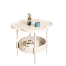 허니앤코 다용도 쇼파 사이드 테이블, 화이트