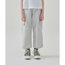 매장정품 리 LEE KIDS 허리스트링 우븐 롱 팬츠 그레이 LK2502PT71GR 651337