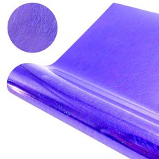 20X50CM 반짝이 메탈릭 홀로그램 필름 컷용 장식 스트라이프 열전달 모자 아이언 비닐 티셔츠, 7.8in x19in(20x50cm), Rolay Blue Stripe