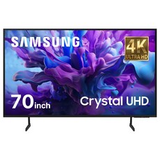삼성전자 Crystal UHD 4K 스마트 TV, 176cm(70인치), 벽걸이형, 방문설치