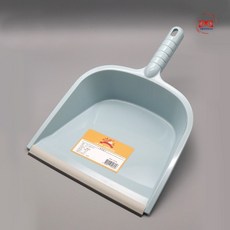 청소도구 고무 쓰레받기, 하늘색, 1개