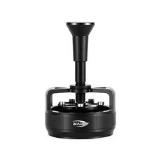 에스프레소용 IKAPE 58MM WDT 도구 원 프레스 자동 회전 및 조절 가능한 깊이가 있는 0.25mm 14 바늘 분배 10 마그네틱 베이스 에스프레소 교반기
