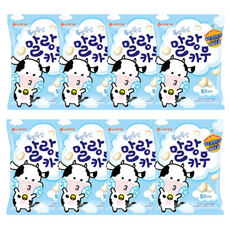 롯데 말랑카우 밀크 (), 158g, 1박스