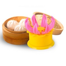 꽃모양 만두성형기 만두틀 도구 제조기, 01 꽃만두