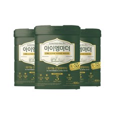남양 유기농 산양유아식 3단계, 800g, 3개