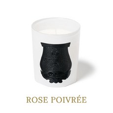 CIRE TRUDON 香氛蠟燭 節慶限量版 聖誕節居家香氛, 1個, 法國玫瑰270g(白色瓶身)